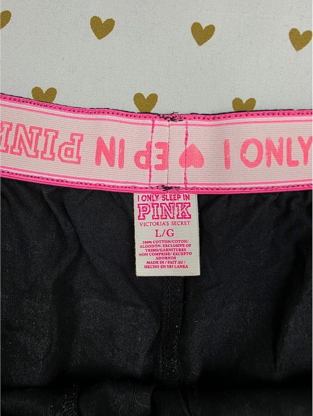 Victorias Secret PINK Vintage Y2k Large Sleep Shorts Boxers Pajama Bottoms